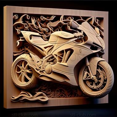 3D модель Ducati 999 (STL)